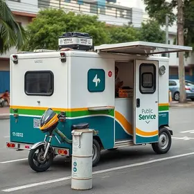 unidade móvel do Poupatempo